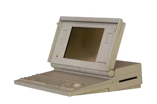 Macintosh Portable (backlit screen) product photograph